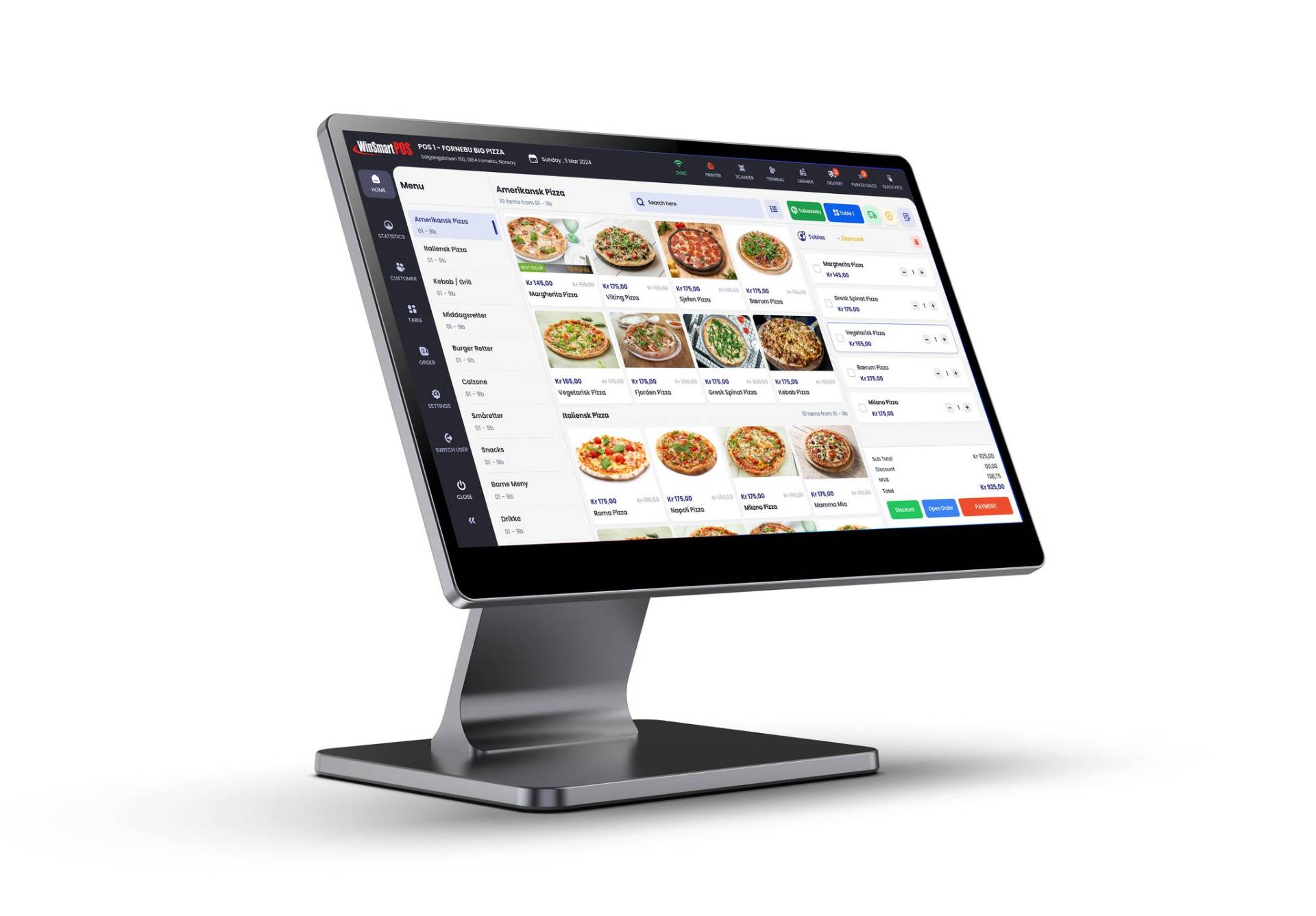 Øk restaurantens nettkjøp